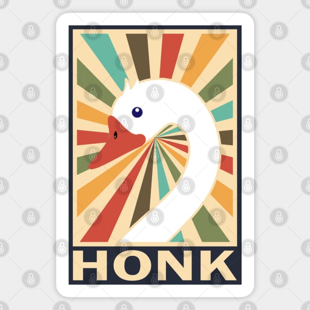 Honk Magnet by Indiecate